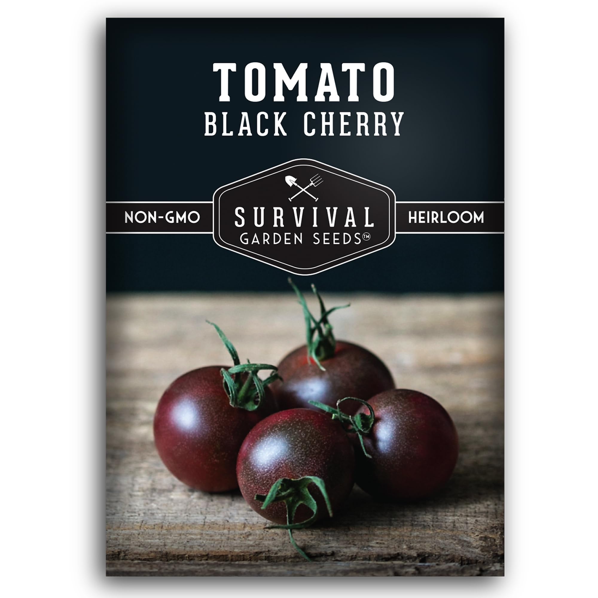  Black Cherry Tomato Seeds for Planting - Non-GMO Heirloom Variety - Perfect for Survival Garden
| Black Cherry Tomato S