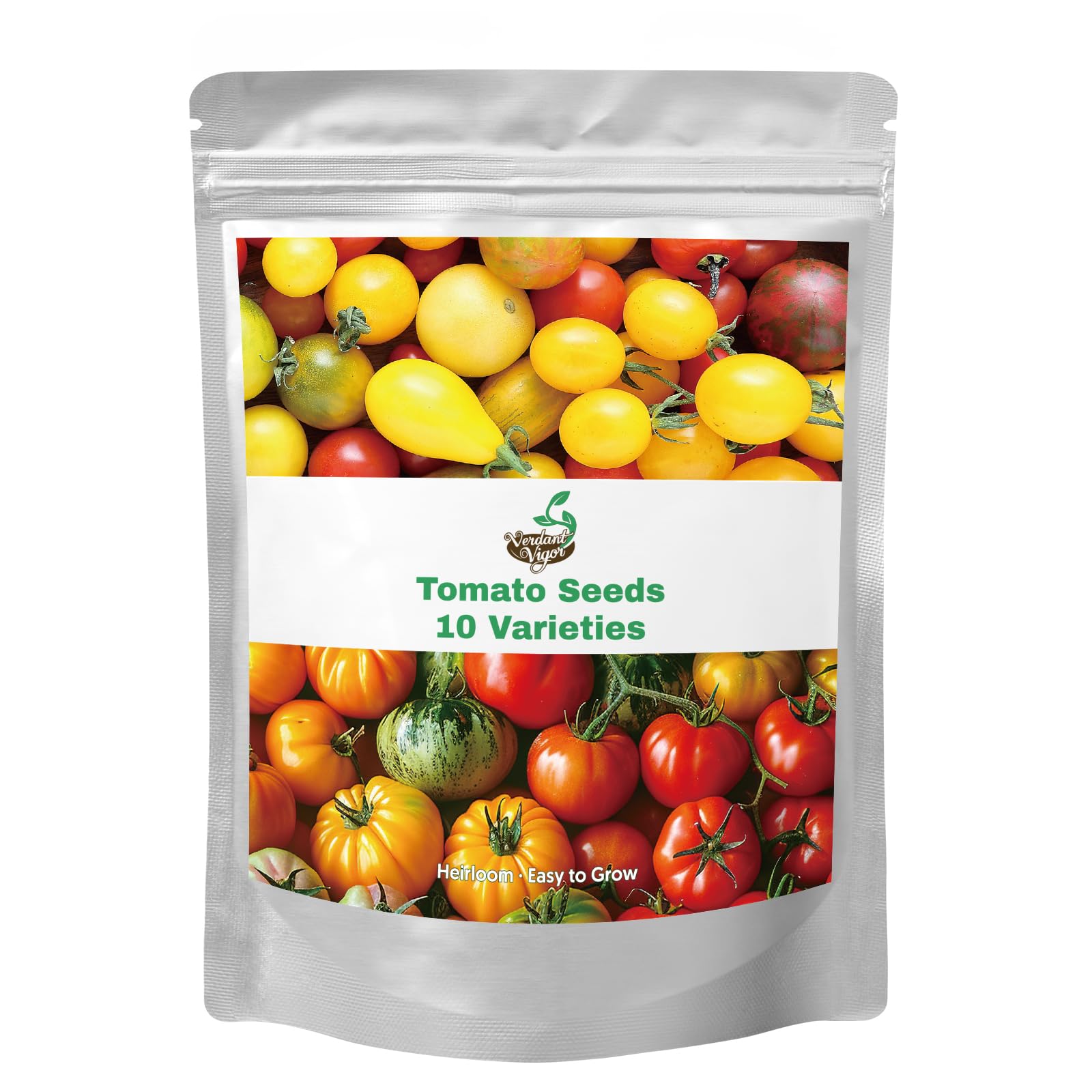 1,500+ Heirloom Tomato Seeds for Indoor and Outdoor Planting | 10 Salad Varieties Garden Hydroponic Kit
| Non-GMO Heirl