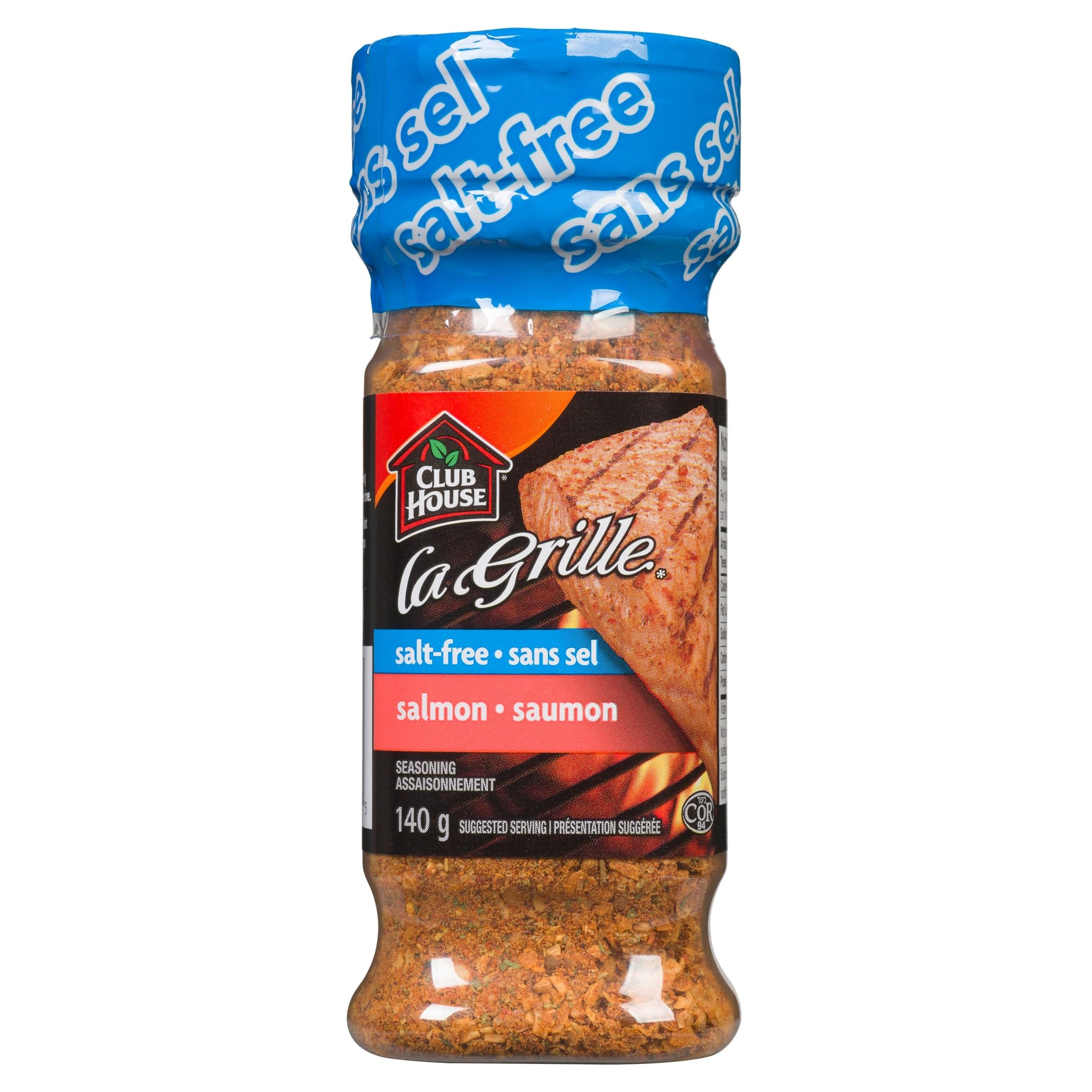  Club House La Grille Salt-Free Salmon Seasoning Made Easy for Grilling
| Easy Grilling with Club House La Grille Salt-F